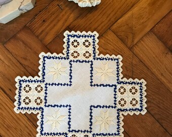 Old table mat / Vintage table mat