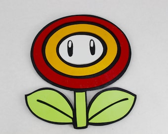 Super Mario Fire Flower Potted Plant