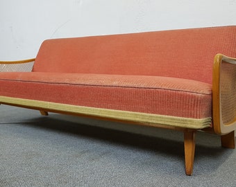 Sofa DAYBED couch sofa bed mid century modern Danish Scandinavian vintage retro 50s 60s 50s 60s Scandinavian