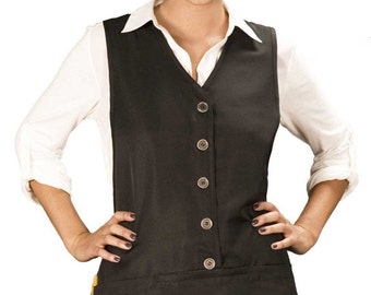 750 Pro Apron Cobbler, Ideal for Hair Stylists, Estheticians, Waitresses & Hostesses