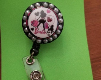 Cute retractable badge holder
