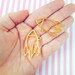 3 Gold Plated Rocket Ship Charms, Open Bezel Pendant, Space Charms, Rocket Ship Pendants F62