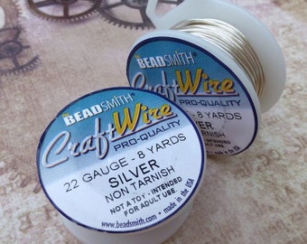 free uk postage Pro Quality Non Tarnish 22 Gauge Craft Wire by Beadsmith