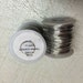 SAVE Money 1 lb roll (16 oz) 14 gauge tinned copper Wire Super thick so holds Bend 80 FOOT roll to make Solder Accents etc. Silver color.