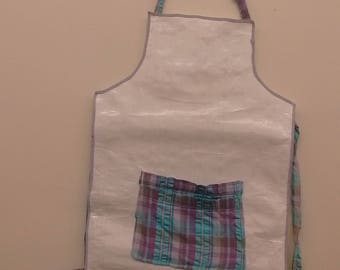 Feed Sack Apron, Small Adult or Child