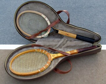 Tennis Racket Carrier; Tennis Racket Case, Tennis Racket Cover, Vintage