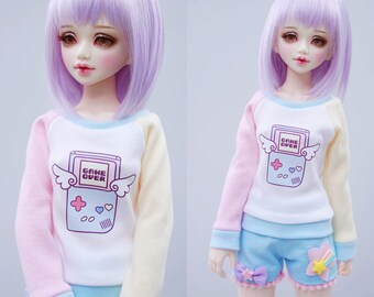 Slim MSD Minifee or SD BJD Sweater - Game Over