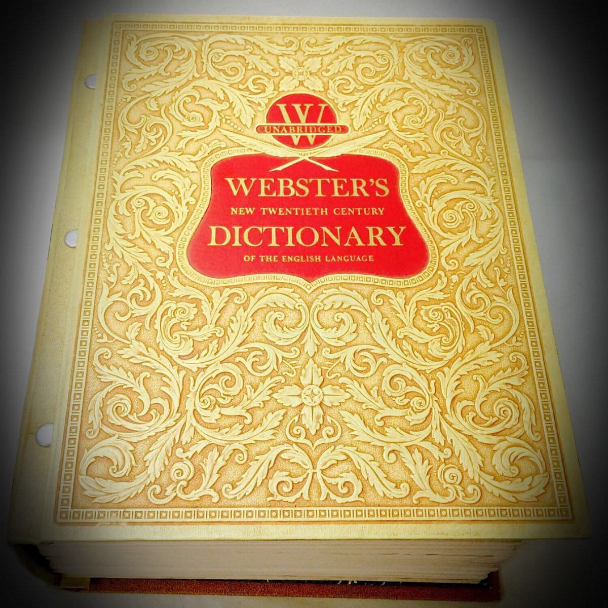 1957 Webster's New Twentieth Century Dictionary Unabridged