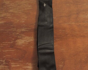 Vintage Skinny Necktie Rayon Acetate