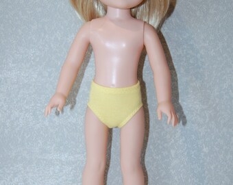 Underpants yellow for 14.5" Wellie Wishers or Melissa & Doug Doll Clothes tkct1131 READY TO SHIP