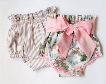 Baby Toddler Bloomers pattern, High Waisted Bloomer PDF, Bloomers pattern, Baby shorts pattern, Diaper Cover pattern, Patterns for kids
