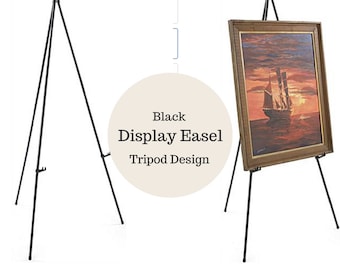 Easel-Chalkboard stand-Tripod easel-Wedding easel-Wedding stand-Display easel-Wedding decor-Large easel-Sign holder-Easel for wedding sign