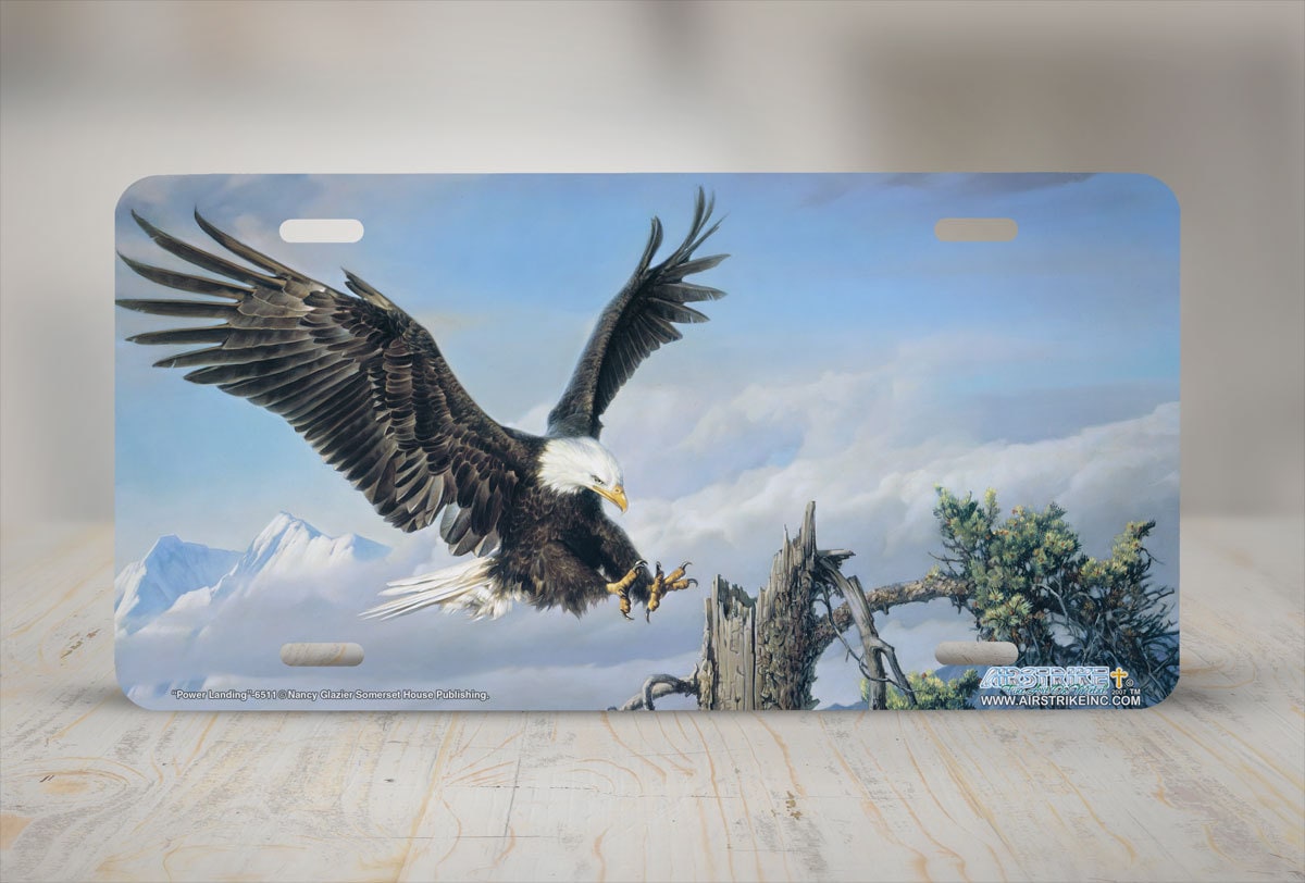 Eagle License Plate Eagle Car Tag Eagle Front License Plate