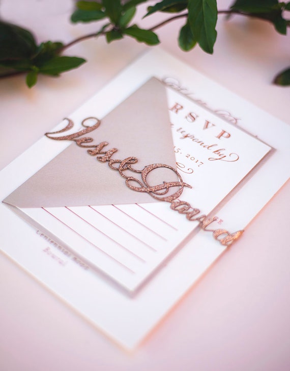 Laser Cut Belly Bands For Invitations 6