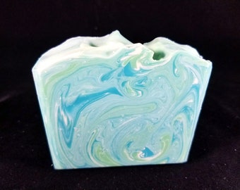 Cool Water Soap, Father's Day Gift, Artisan Soap, Natural Soap, Bar Soap, Babassu Oil, Luxury Soap, Handcrafted Soap, Men's Soap