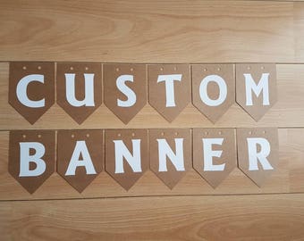 Customised Bunting. Create Your Own Personalised Party Banner. Wedding, Birthday Decorations, Photo Shoot, Name Banner, Hanging Garland, uk