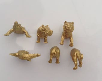 Animal magnets three whole animals six magnets stocking stuffer secret Santa gift