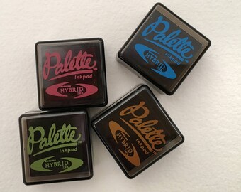 SALE - Ink Pads for Stamping - Palette Hybrid Cube Pack