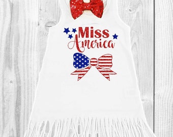 4th of July dress baby girl 4th of July dress girls 4th of July outfit girls 4th of July dress Miss America red white and blue patriotic