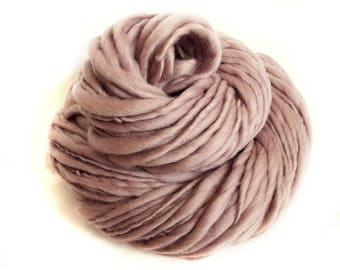 Chunky yarn hand dyed yarn handspun yarn merino wool yarn chunky wool bulky yarn weaving yarn thick and thin yarn handspun art yarn bulky