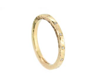 18ct Gold Diamond Eternity Band