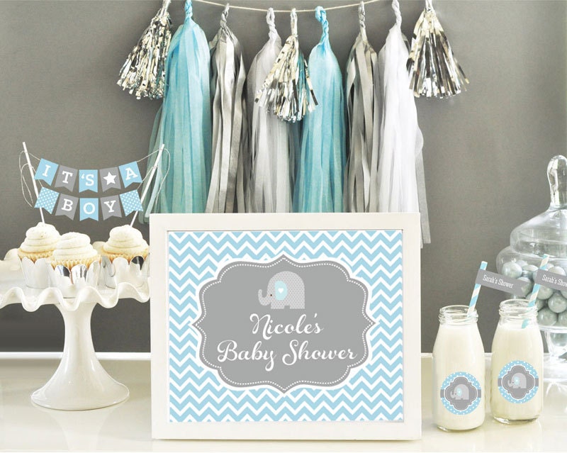 Baby Elephant Baby Shower Decorations Baby Elephant Baby Shower Decorations