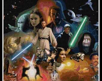 Star Wars Cross Stitch Pattern - Star Wars - PDF Download