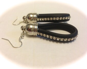 Earrings with Rhinestones