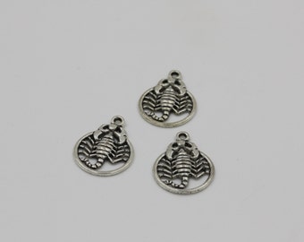 4 Sets Antiqued Gold Pewter Flower Toggle 24x18mm (p205