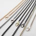 5mm gold silver gunmetal Chain Strap black purse strap handles bag hadnbag Purse Replacement Chains Purse Finished Chain straps High Quality