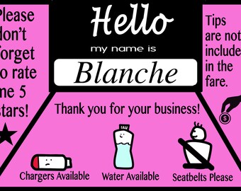 Gutsy image pertaining to printable lyft sign Adorable image pertaining to printable lyft sign