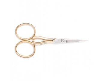 Gold Plated Handle Embroidery Scissors