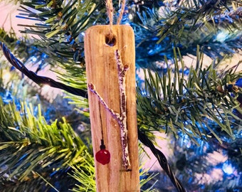 Christmas Tree, Twig Decorations, tree decorations, Rustic Christmas ornaments, Driftwood Decorations, Tree Baubles, Wooden Bauble