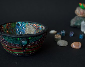 Jewelry shell, Art-deko, storage tray, handmade, unqiue