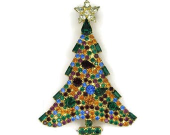 Christmas Tree Brooch
