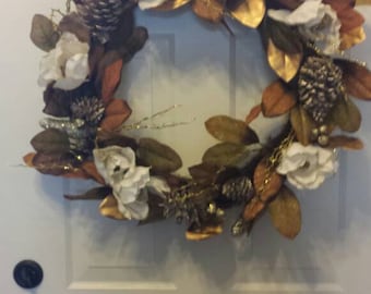 Christmas wreath / holiday wreath / front door wreath / holiday wreath