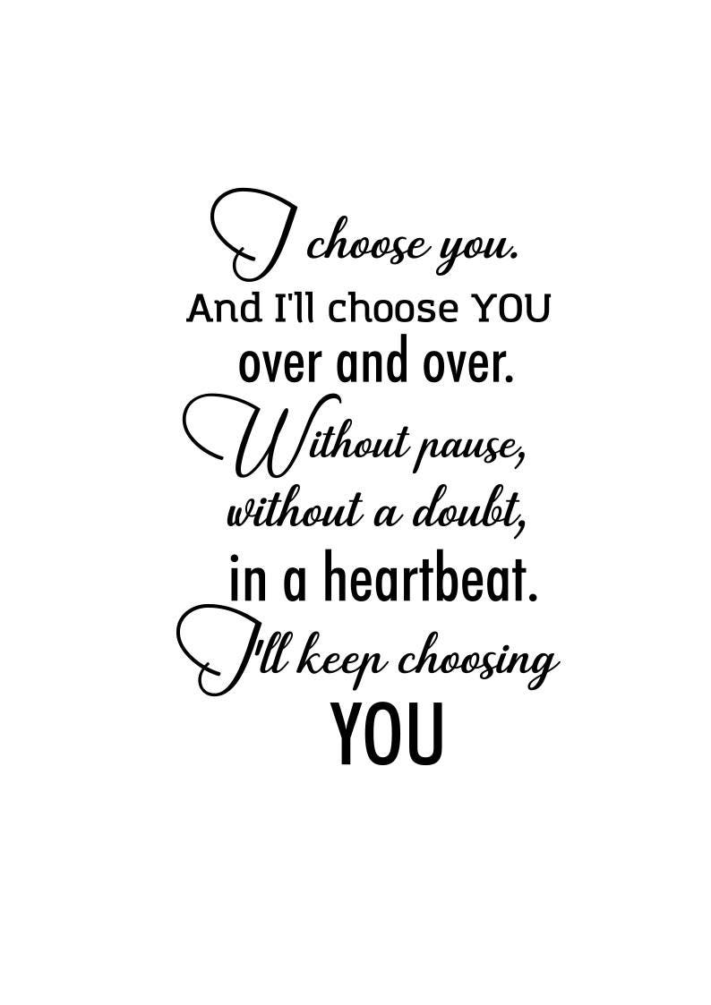 I Choose You I Choose You