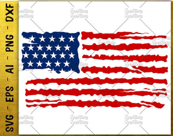 Download American Flag distress svg american flag usa flag distressed