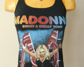 Madonna halter top Concert Music Reconstructed DIY