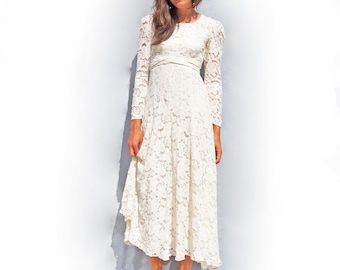Lace wedding dress | Etsy