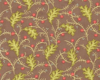 Moda -Honeysweet by Fig Tree Quilts. Ginger Vine 20213-17 Hazel **Half Yard Cuts**