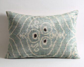 decorative pillow, ikat pillow, velvet pillow, throw pillow, ikat, velvet, pillow cover, velvet ikat pillow, pillow, accent pillow