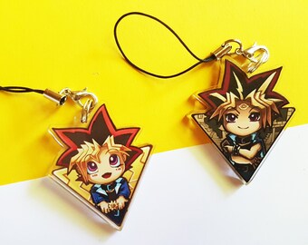 Yugi Mutou and Yami Yugi Atem Yu-Gi-Oh! Duel Monsters Acrylic Double-Sided 2in Charm