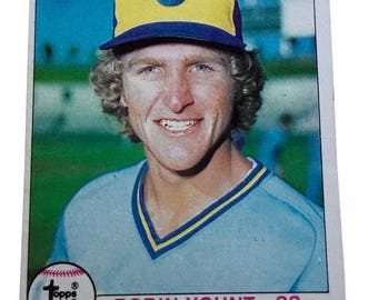1979 Topps Robin Yount Milwaukee Brewers #95 Baseball Card