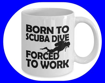 Scuba Diver Gift - Scuba Diving - Scuba Diver - Gift for Scuba Diver - Scuba Diver Art - Scuba Diving Mug