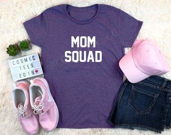 mom squad shirt, boy mom shirt, mom shirt, mom life shirt, gift for mom, mommy shirt, funny mom shirt, shirts for moms, mothers day gift
