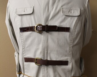 Straight jacket, Halloween prop, insane asylum, costume, restraint, haunt, strait jacket