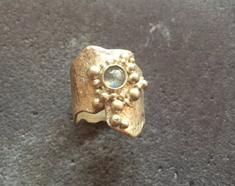 Sterling Silver & Labradorite Ring