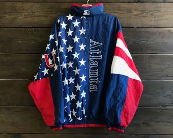 Vintage 1996 Atlanta Olympic Games Starter Windbreaker Jacket