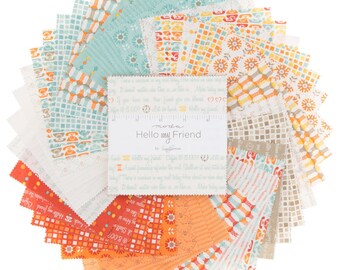 Hello My Friend by Sandy Gervais for Moda Charm Pack